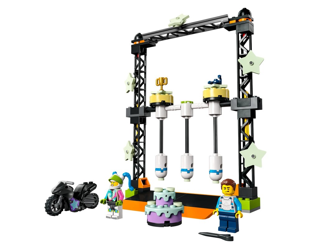 LEGO Set 60341-1 The Knockdown Stunt Challenge (2022 City