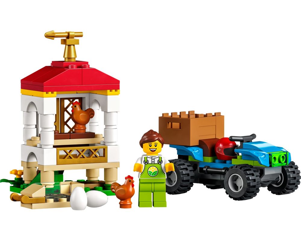 LEGO Set 60344-1 Chicken Henhouse (2022 City > Farm) | Rebrickable 