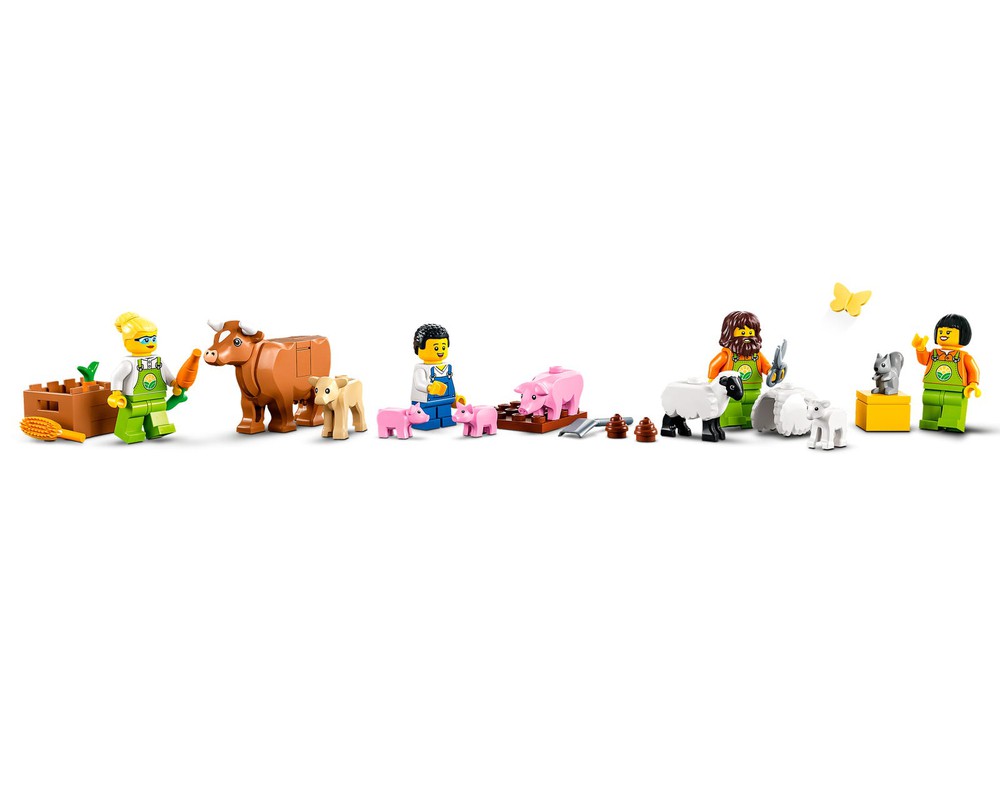 LEGO Set 60346-1 Barn & Farm Animals (2022 City > Farm