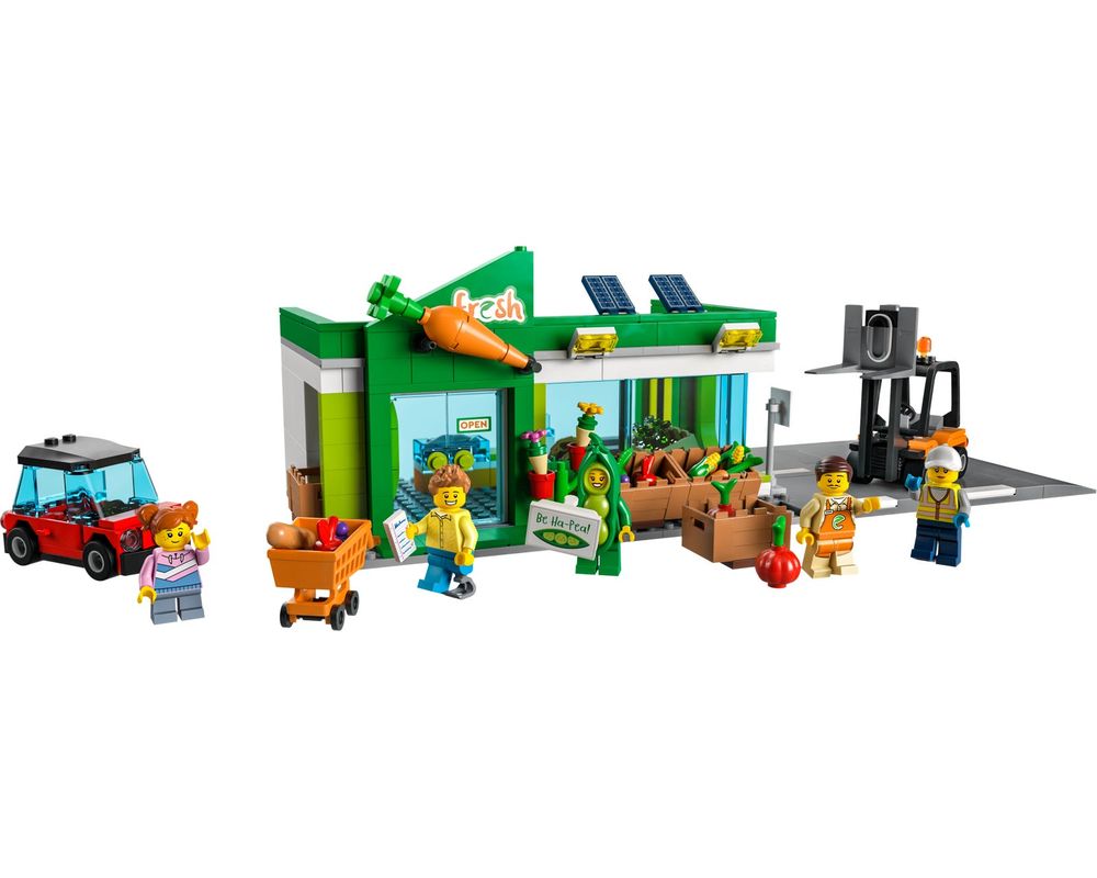 LEGO Set 60347-1 Grocery Store (2022 City) | Rebrickable - Build 