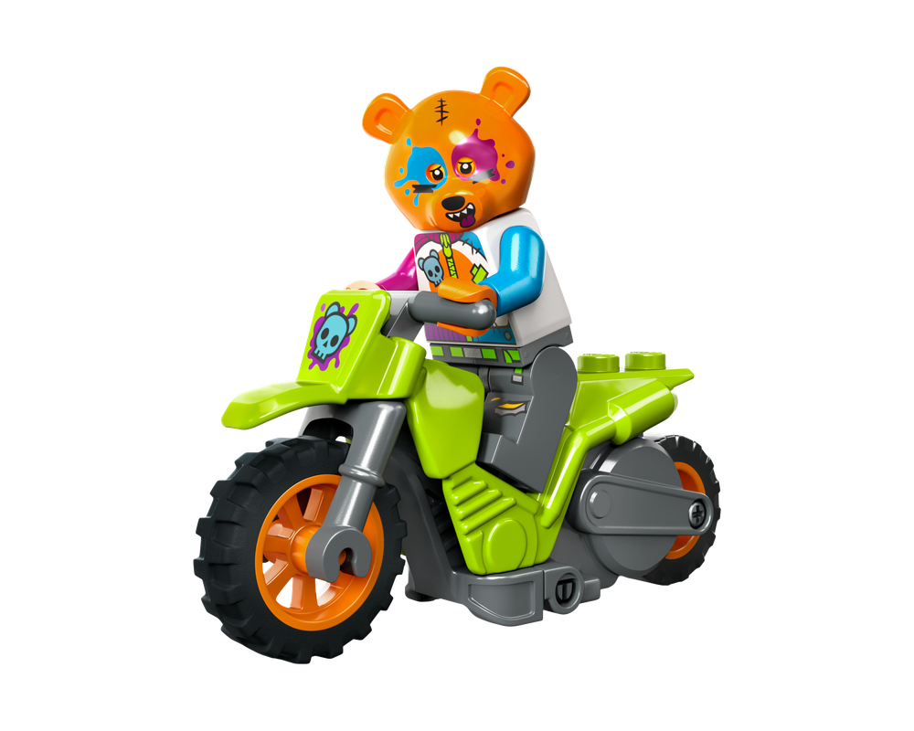 LEGO Set 60356-1 Bear Stunt Bike (2023 City > Stuntz) | Rebrickable ...