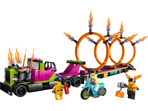 Stunt Truck & Ring of Fire Challenge