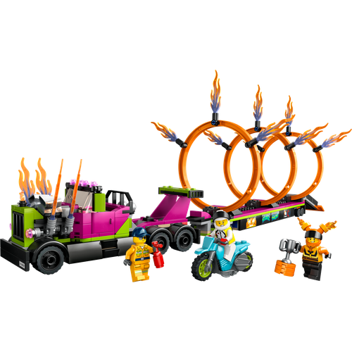 Stunt Truck & Ring of Fire Challenge