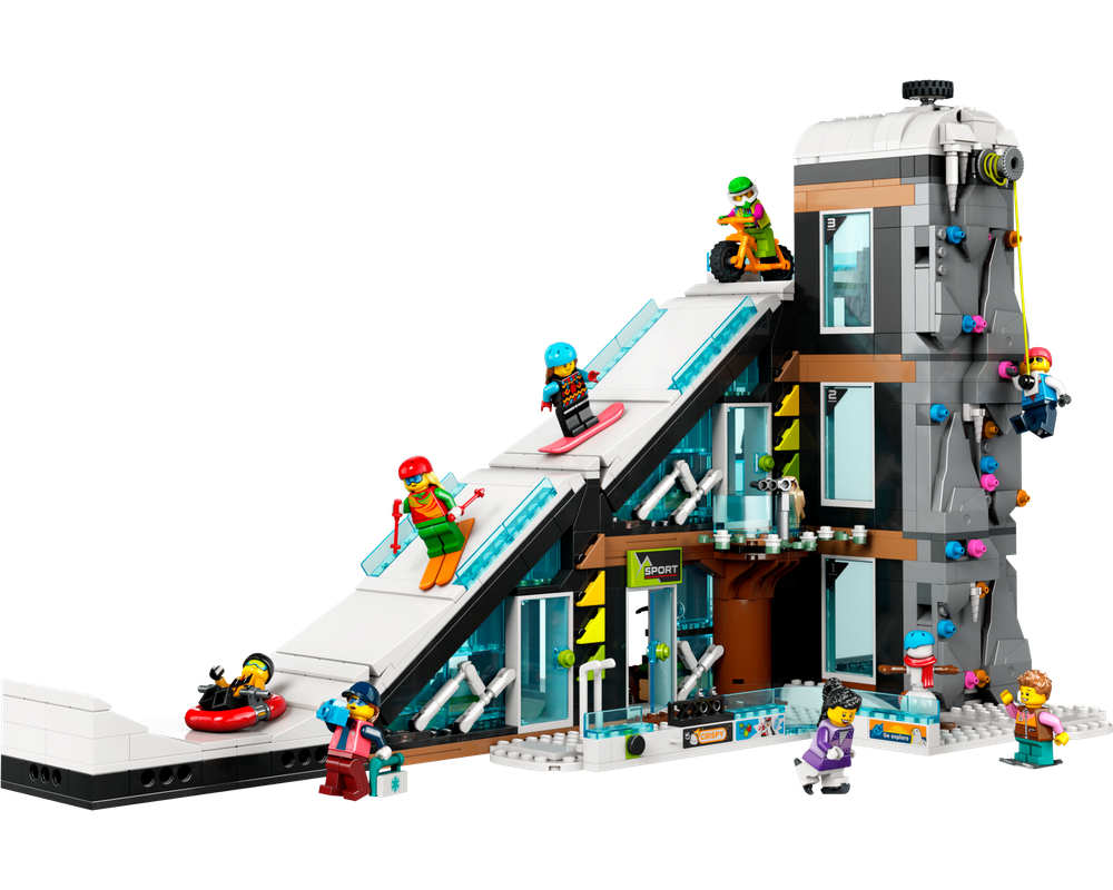 LEGO Set 60366-1 Ski and Climbing Center (2023 City) | Rebrickable