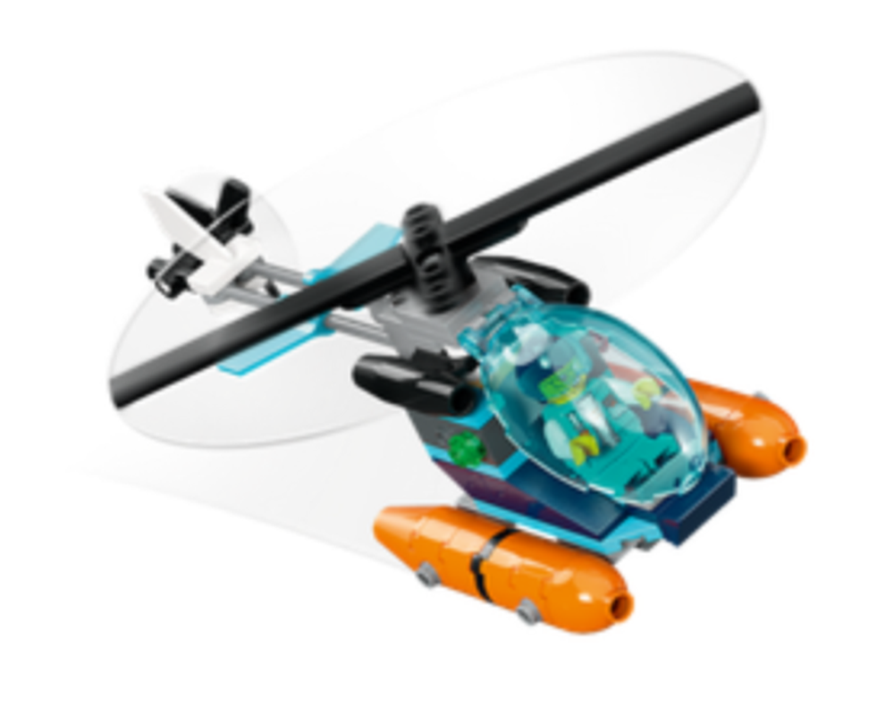 LEGO Set 60368-1-s2 Sea Helicopter (2023 City > Arctic) | Rebrickable ...