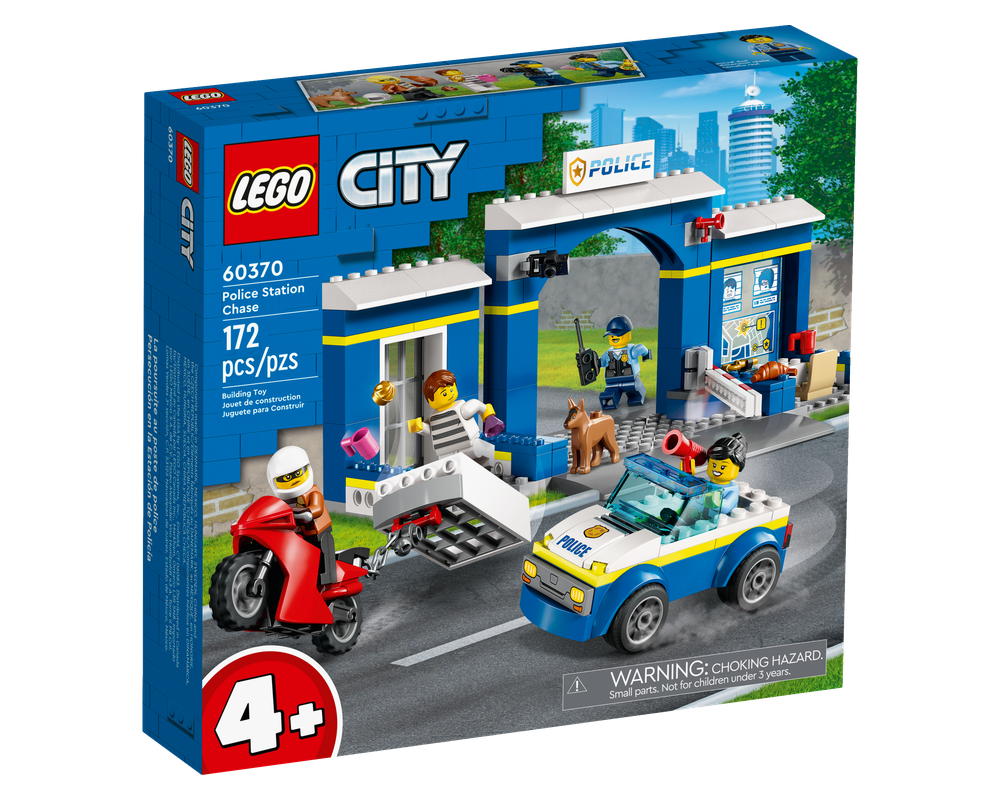 LEGO Set 60370-1 Police Station Chase (2023 City > Police ...