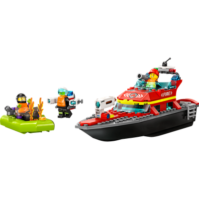LEGO Fire Rescue Boat set 60373