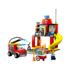 Fire Station and Fire Truck (set 60375-1)