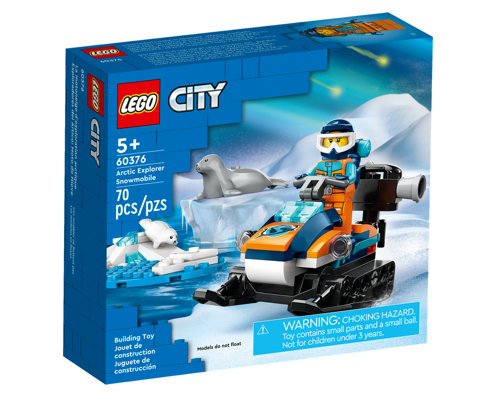 LEGO Set 60376-1 Arctic Explorer Snowmobile (2023 City > Arctic