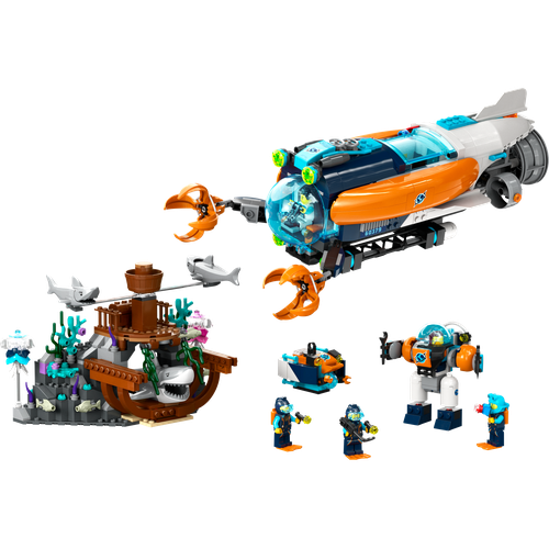 Deep-Sea Explorer Submarine