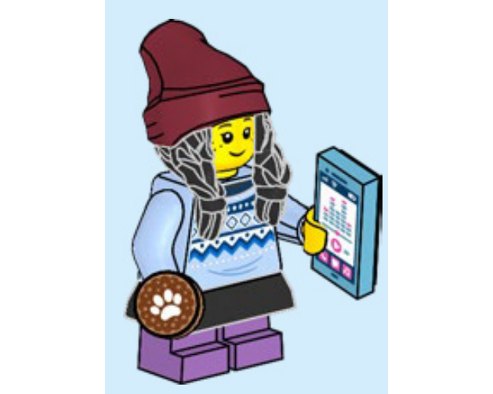 LEGO Set 60381-1-s14 2023 - Day 14: Girl (2023 Seasonal > Advent > City ...