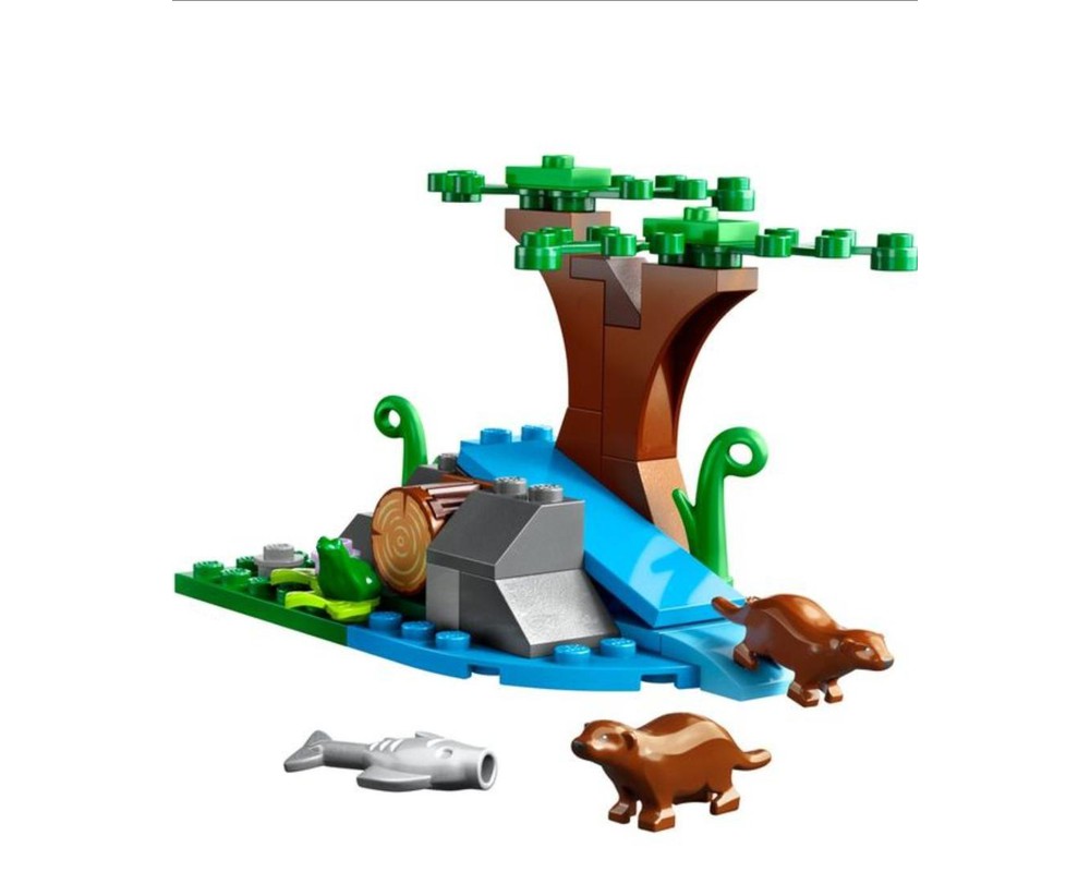 LEGO Set 60394-1-s2 Otter Habitat (2023 City > Off-Road) | Rebrickable ...