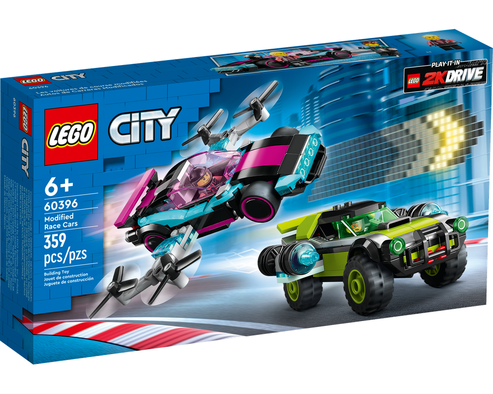 LEGO Set 60396-1 Modified Race Cars (2023 City > Traffic) | Rebrickable ...