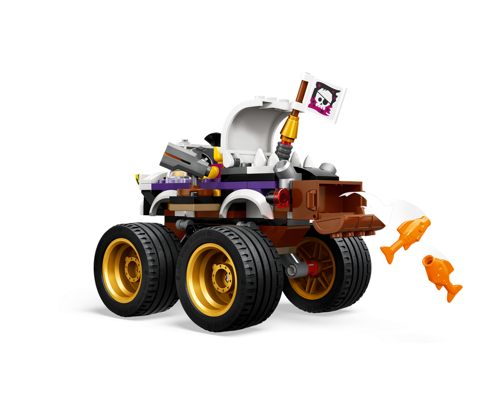 Lego ninjago skeleton online monster truck