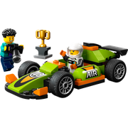 Green Race Car