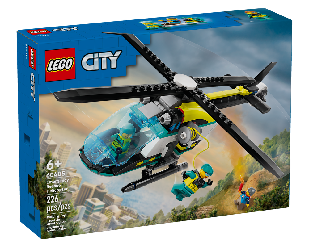 Lego city emergency online helicopter