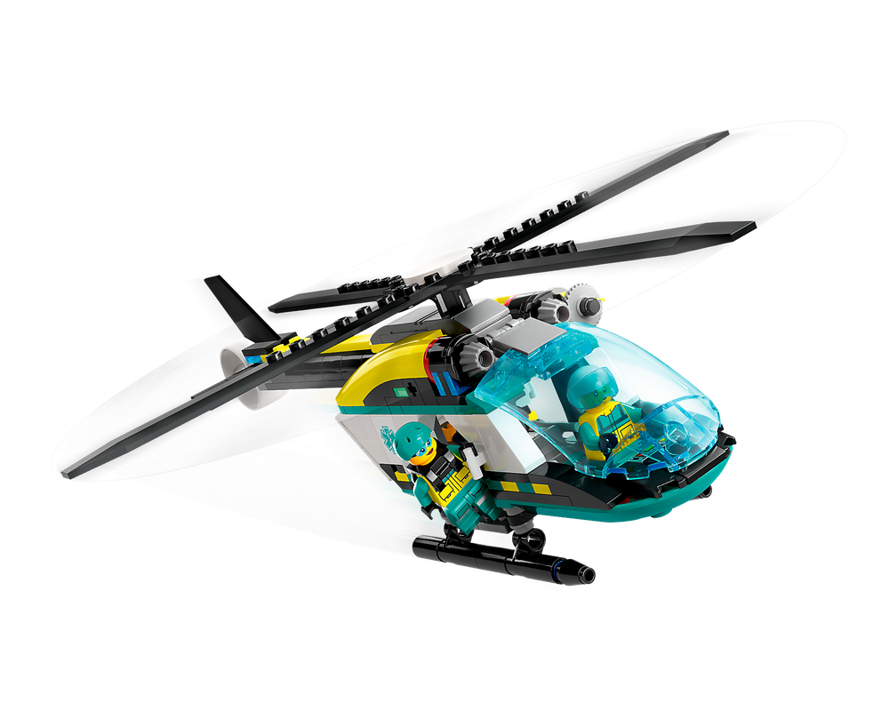 LEGO Set 60405-1 Emergency Rescue Helicopter (2024 City > Hospital