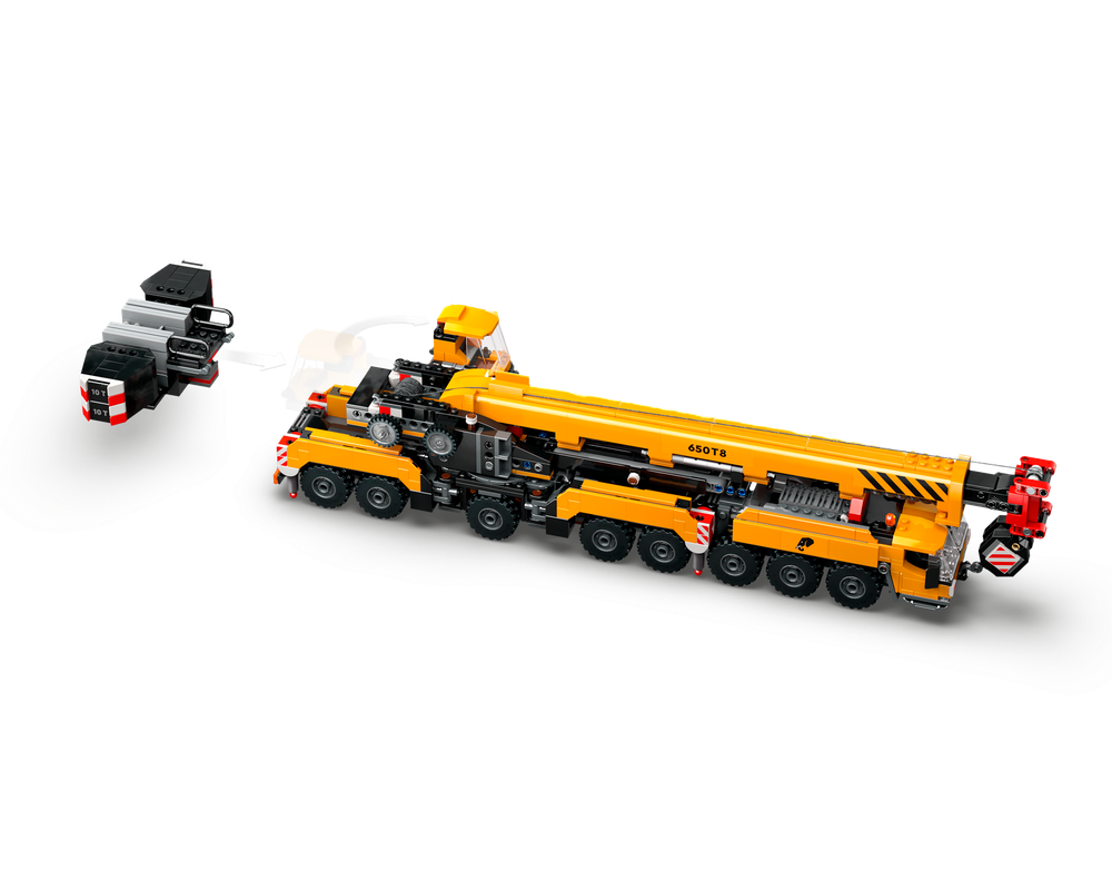 LEGO Set 60409-1 Yellow Mobile Construction Crane (2024 City ...