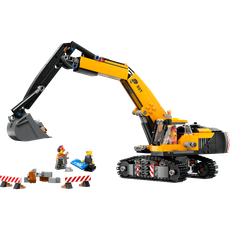 Yellow Construction Excavator (set 60420-1)
