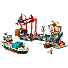 Seaside Harbor with Cargo Ship (set 60422-1)