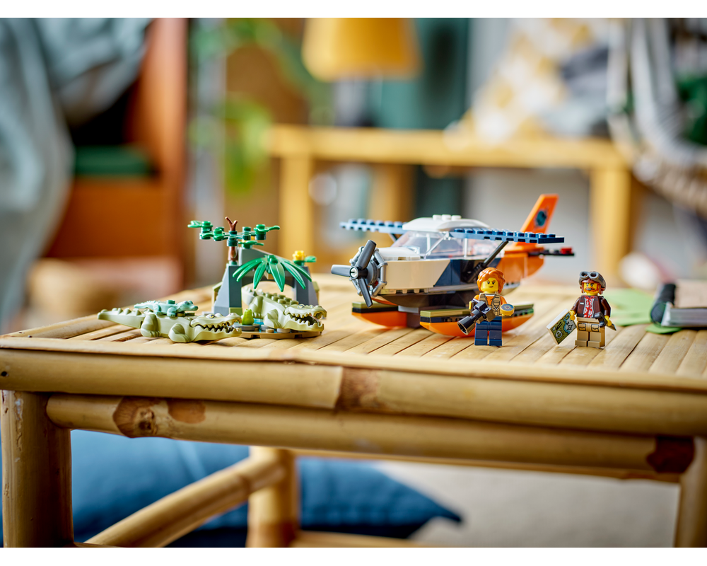 ★★ LEGO 60425 CITY JUNGLE EXPLORER WATER PLANE - My Tobbies