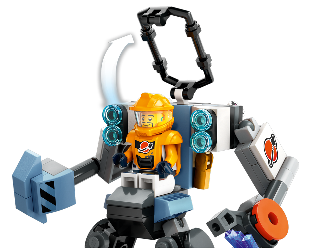 Lego Set 60428-1 Space Construction Mech (2024 City) 