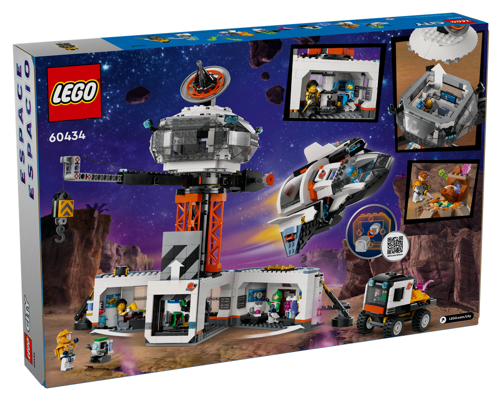 Rページ Review: 60434-1 - Space Base and Rocket Launchpad | Rebrickable