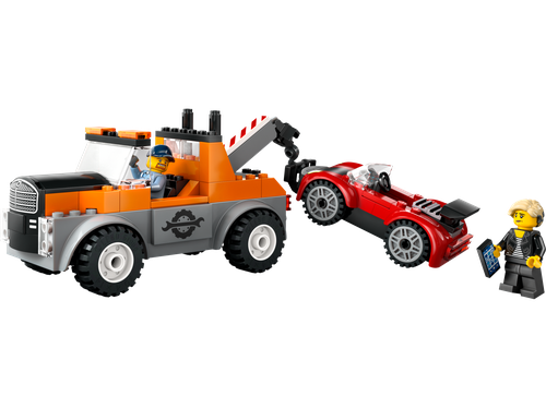 Tow Truck and Sports Car Repair