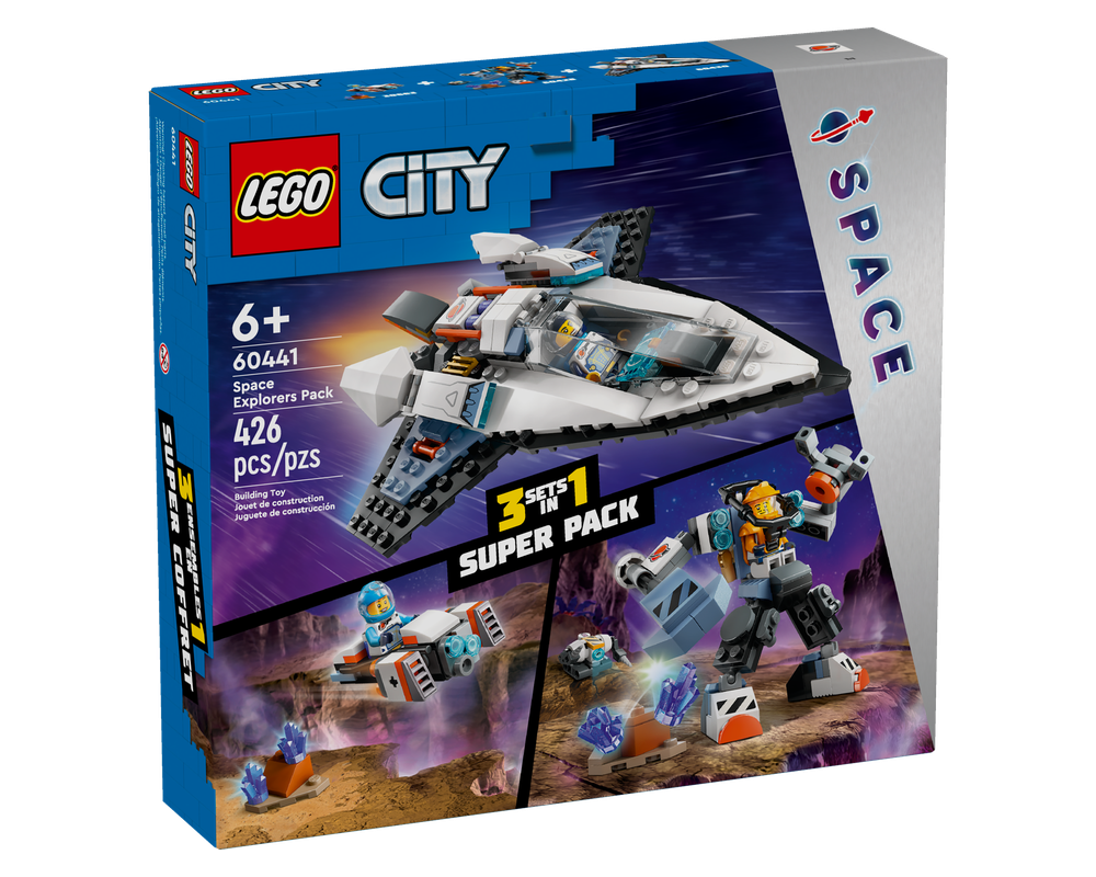 【希少】EURO・APAC 未開封フルセット LEGO Set 60441-1 Space Explorers Pack (2024 City) | Rebrickable