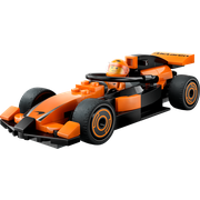 F1 Driver with McLaren Race Car