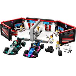 F1® Garaż i bolidy Mercedes-AMG i Alpine