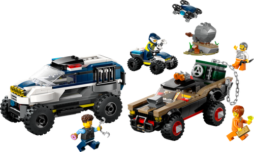 Off-Road Police Car Chase