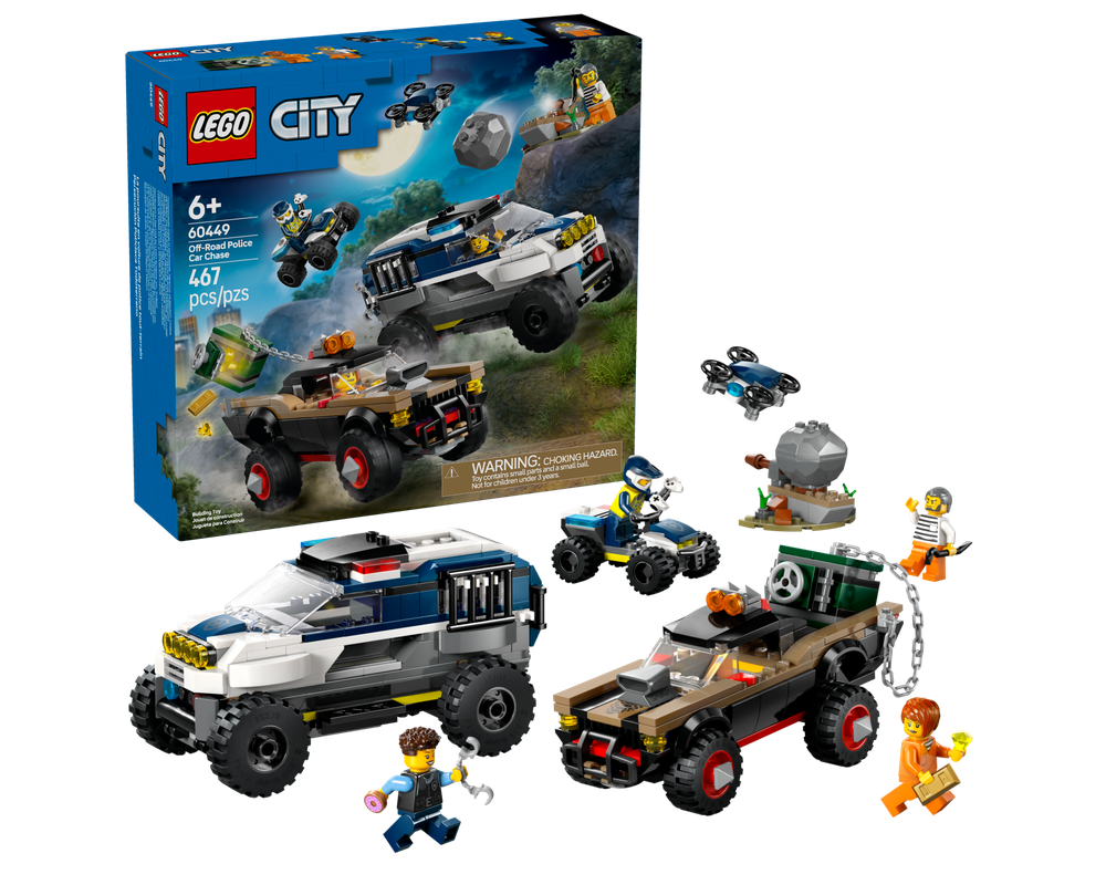 専用　10797 ssccbb LEGO Set 60449-1 Off-Road Police Car Chase (2025 City > Police