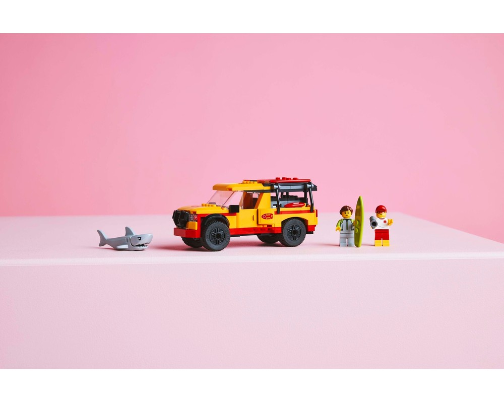 LEGO Set 60453-1 Lifeguard Beach Rescue Truck (2025 City > Coast Guard ...