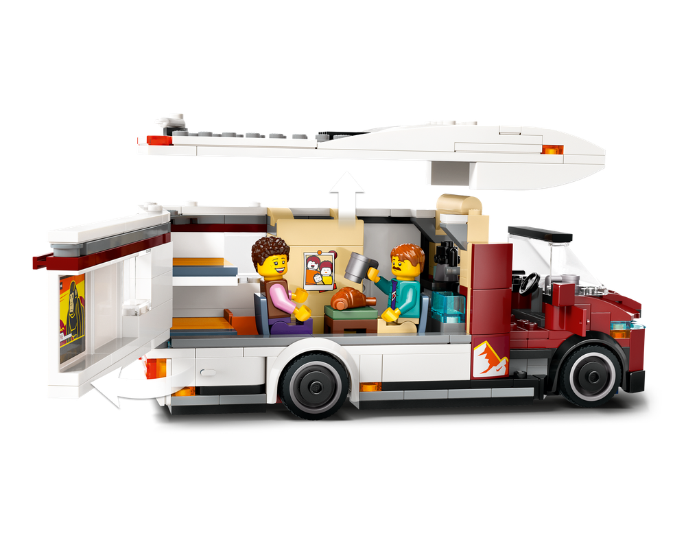 LEGO Set 604541 Holiday Adventure Camper Van (2025 City) Rebrickable