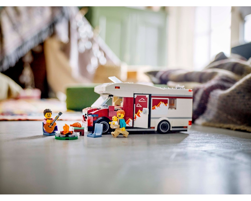 LEGO Set 60454-1 Holiday Adventure Camper Van (2025 City > Traffic ...
