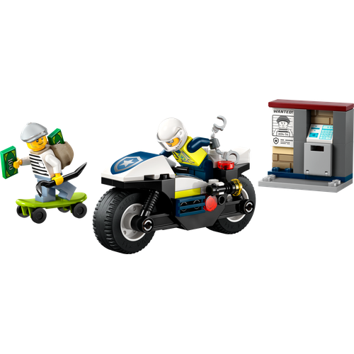 Police Motorcycle chase