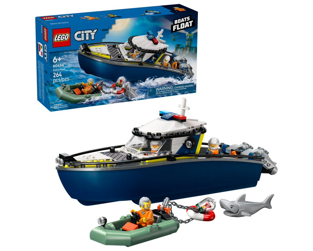 LEGO® City Police Boat Chase (60456)