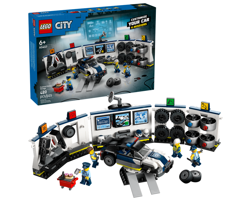 さよならオードリー LEGO Set 60457-1 Custom Police Car garage (2025 City > Police