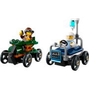 Airplane vs. Hospital Bed Race Car Pack