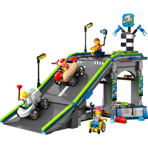 No Limits: Race Car Ramp Track