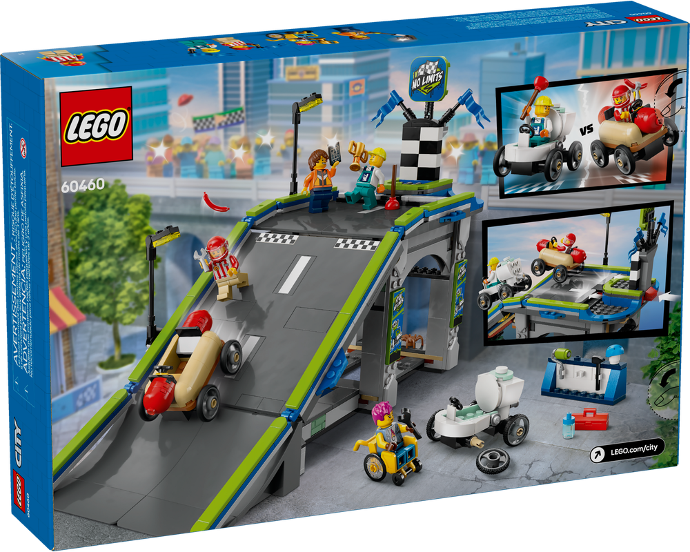 LEGO Set 60460-1 No Limits: Race Car Ramp Track (2025 City