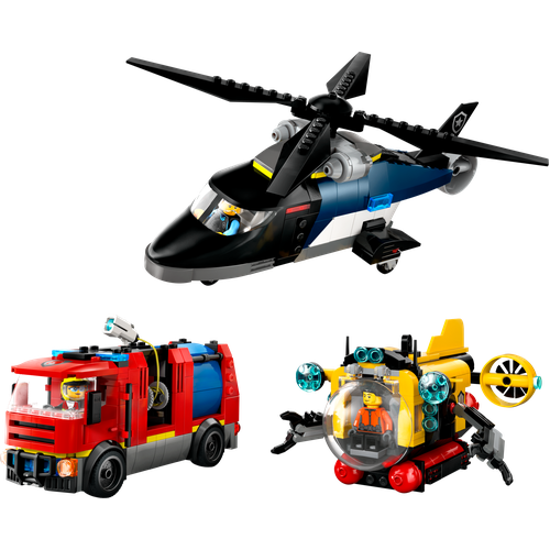 Helicopter, Fire Truck & Submarine Remix