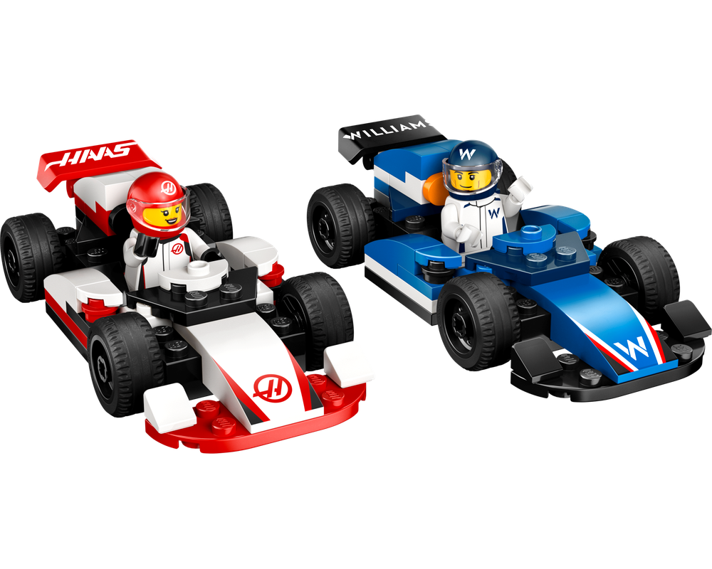 【希少のレースアップユニ】ゾラ/パルマAC/A/94-95 LEGO Set 60464-1 F1 Williams Racing & Haas F1 Race Cars (2025 City