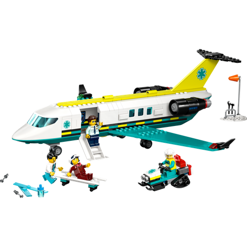 Emergency Air Ambulance Airplane