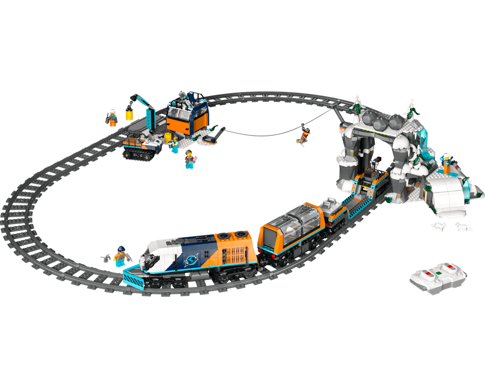LEGO Set 60470-1 Explorers' Arctic Polar Express Train (2025 City