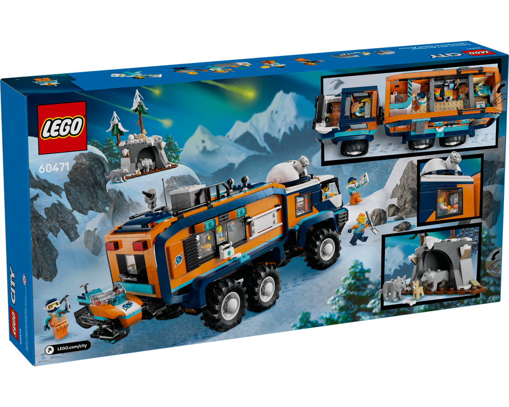 LEGO Set 60471-1 Arctic Explorer Science Lab Truck (2025 City