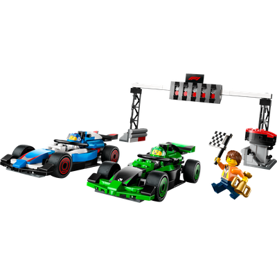 LEGO F1 Grid with VCARB & Sauber Race Cars set 60474
