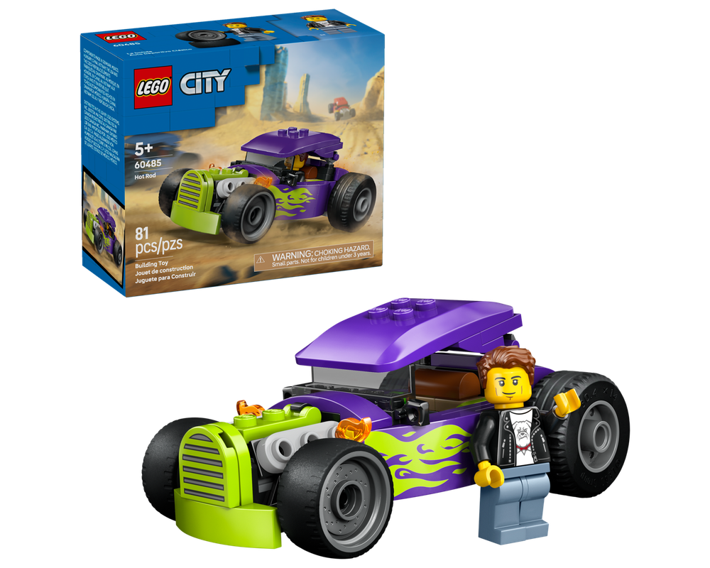 LEGO Set 60485-1 Hot Rod (2026 City > Traffic) | Rebrickable