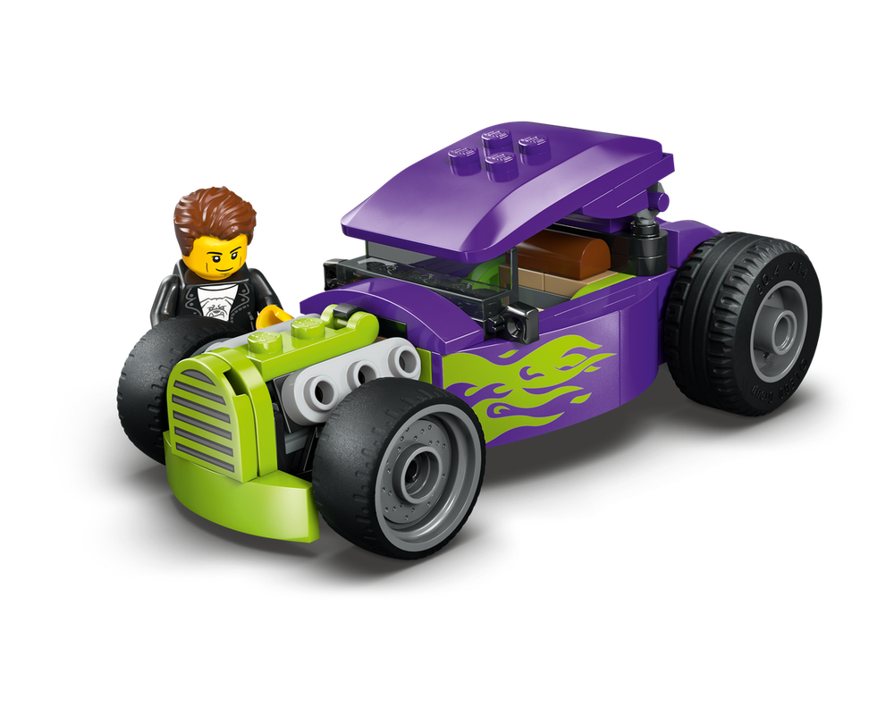 LEGO Set 60485-1 Hot Rod (2026 City > Traffic) | Rebrickable - Build ...